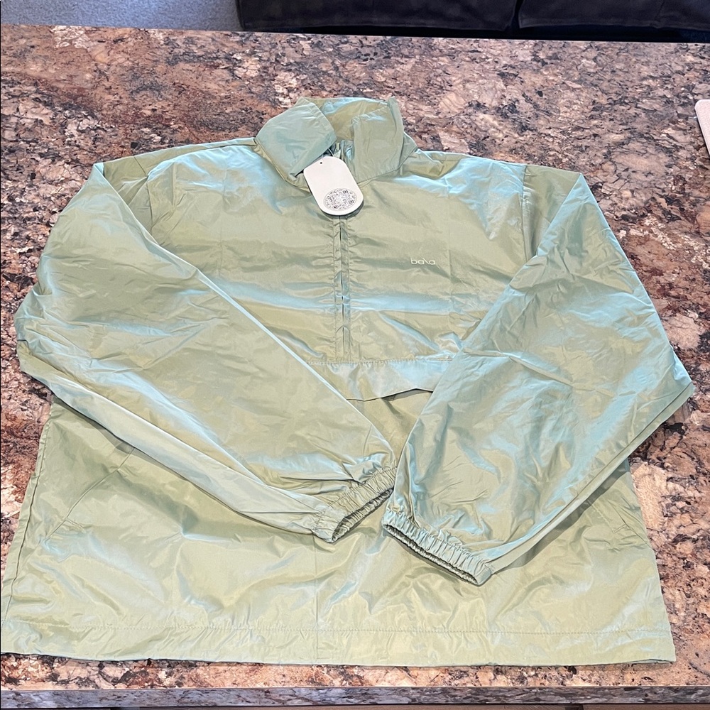 Light Green Women’s Windbreaker Jacket